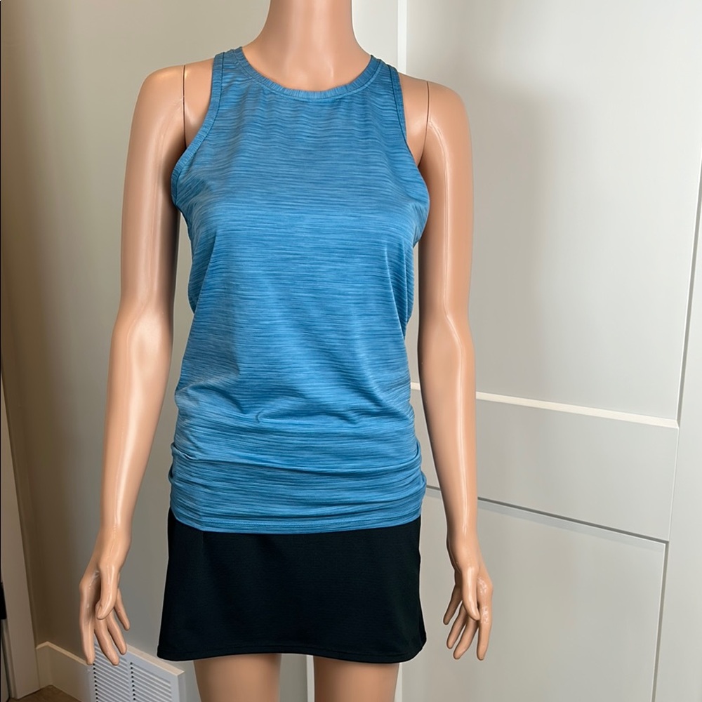 Athleta Blue Tank Top for Effortless Style